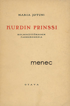 Jotuni, Maria - Kurdin prinssi 