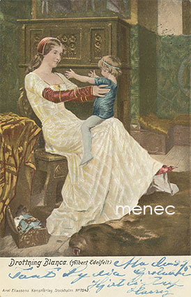 Edelfelt, Albert - Drottning Bianca 