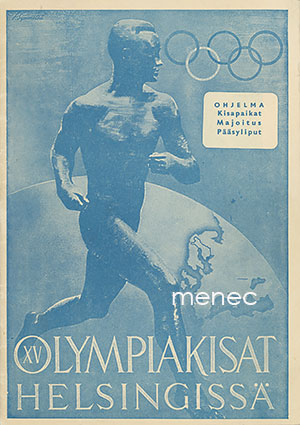 XV Olympiakisat Helsingissä. Ohjelma. Kisapaikat. Majoitus. Pääsyliput 