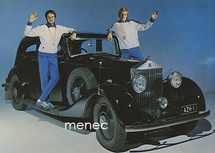 XX Olympic Games München 1972, Lasse Viren ja Pekka Vasala Rollsin kupeessa 