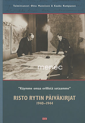 Risto Rytin päiväkirjat 1940–1944 