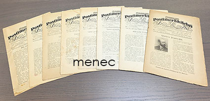 Suomen postimerkkilehti 1923: 9 nroa [8 vol.] 