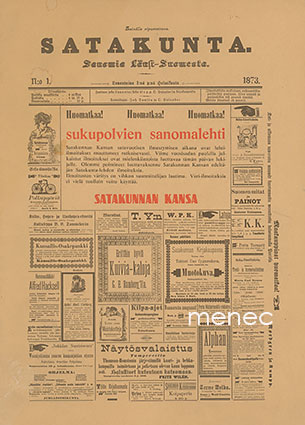Satakunnan Kansa satavuotias 1973 