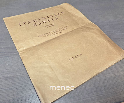 Itä-Karjalan kartta 