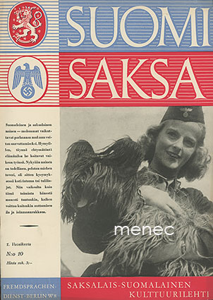 Suomi-Saksa. Saksalais-suomalainen kulttuurilehti  1941,10