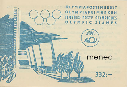 Olympiapostimerkit, vihko V3 
