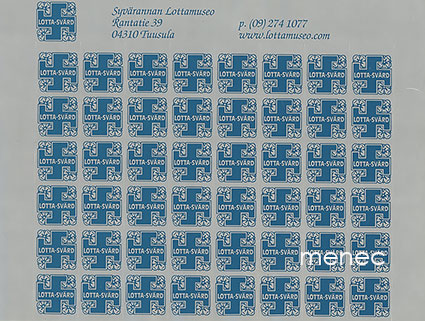 Lotta-kirjeensulkija-arkki, 48 kpl 