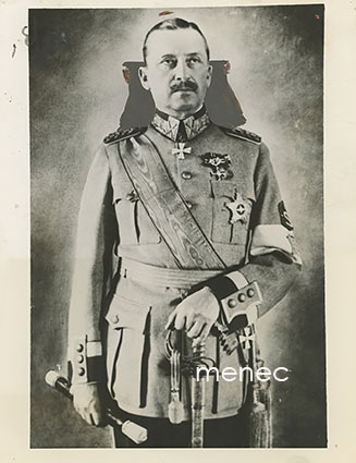 Mannerheim, uutisvalokuva 13.10.1939 uutisteksteineen 