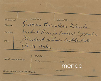 Mannerheim, hautajaisten kuusenhavuja ja seppeleen lehtiä 1951 