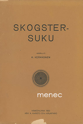 Kerkkonen, K. & Perko, Mauri - Skogster-suku / Knaapilan Skogsterit 