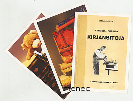 Kolme bibliofiilikorttia 
