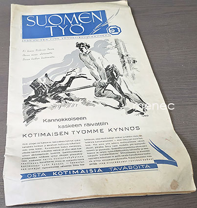 Suomen työ. Kotimaisen työn 25-vuotisjuhlanumero 9-10/1937 