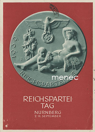 Reichsparteitag des Friedens Nürnberg 2-11. September 1939 