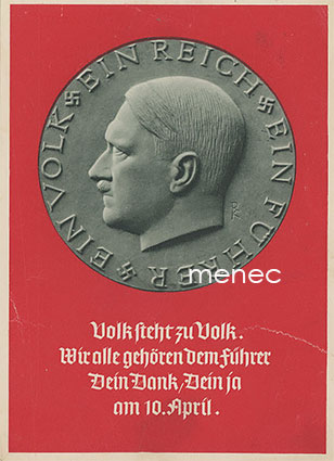 Dein Dank, Dein ja am 10. April 