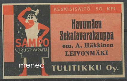 Seppä-etiketti, Havumäen Sekatavarakauppa, Leivonmäki 