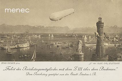 Kansanedustajien matka Bodenseellä Z III:lla 1909 