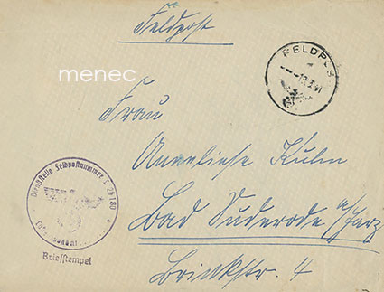 Saksa, Feldpost 1941, Generalkommando d. Flieger-Korps VIII 