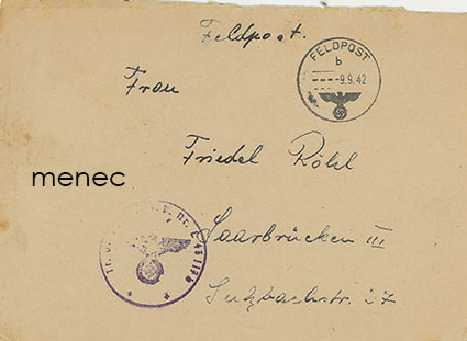 Saksa, Feldpost 1942, Feld-Regiment der Luftwaffe 5 