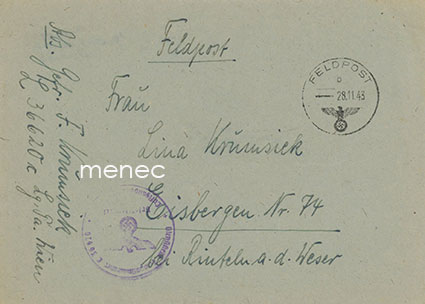 Saksa, Feldpost 1943, Fliegerhorst-Kommandantur (E) 