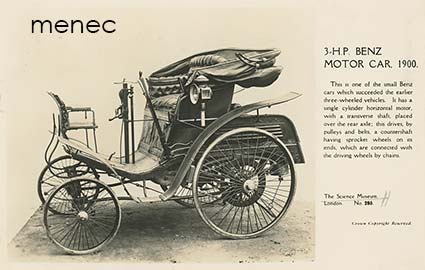 3-H.P. Benz Motor Car, 1900 