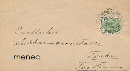 Kirjelähetys 1893, Paattisten Lukkarinvirastolle, Joulutervehdys-julkaisun tilausesite 