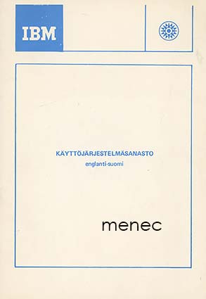 Käyttöjärjestelmäsanasto englanti - suomi 
