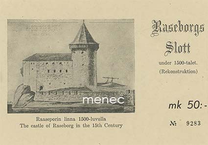Raaseporin linna, pääsylippu 