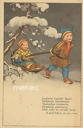 Wendelin, Martta - Laulavat Lapinki lapset ... 