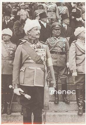 Mannerheim, Senaatintorin juhlakatselmus, ohimarssi 1937, valokuva 
