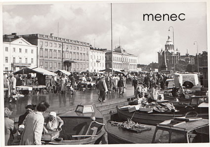 Helsinki, Kauppatori, Valion jäätelöauto 