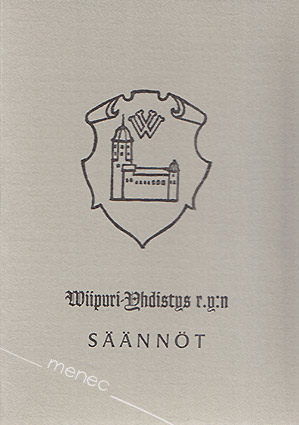 Wiipuri-Yhdistys r.y:n säännöt 
